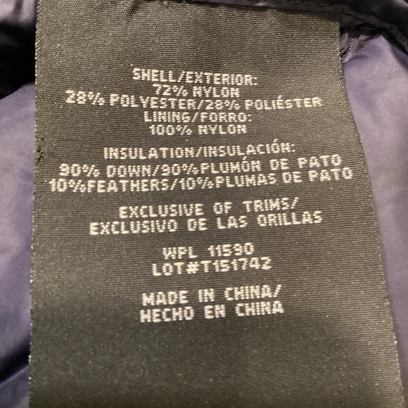 Heat Keep Ultra-Light Down Jacket Navy - Picture 8 of 11